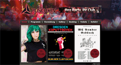 Desktop Screenshot of clubpuschkin.info